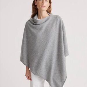 Quince cashmere poncho/sweater